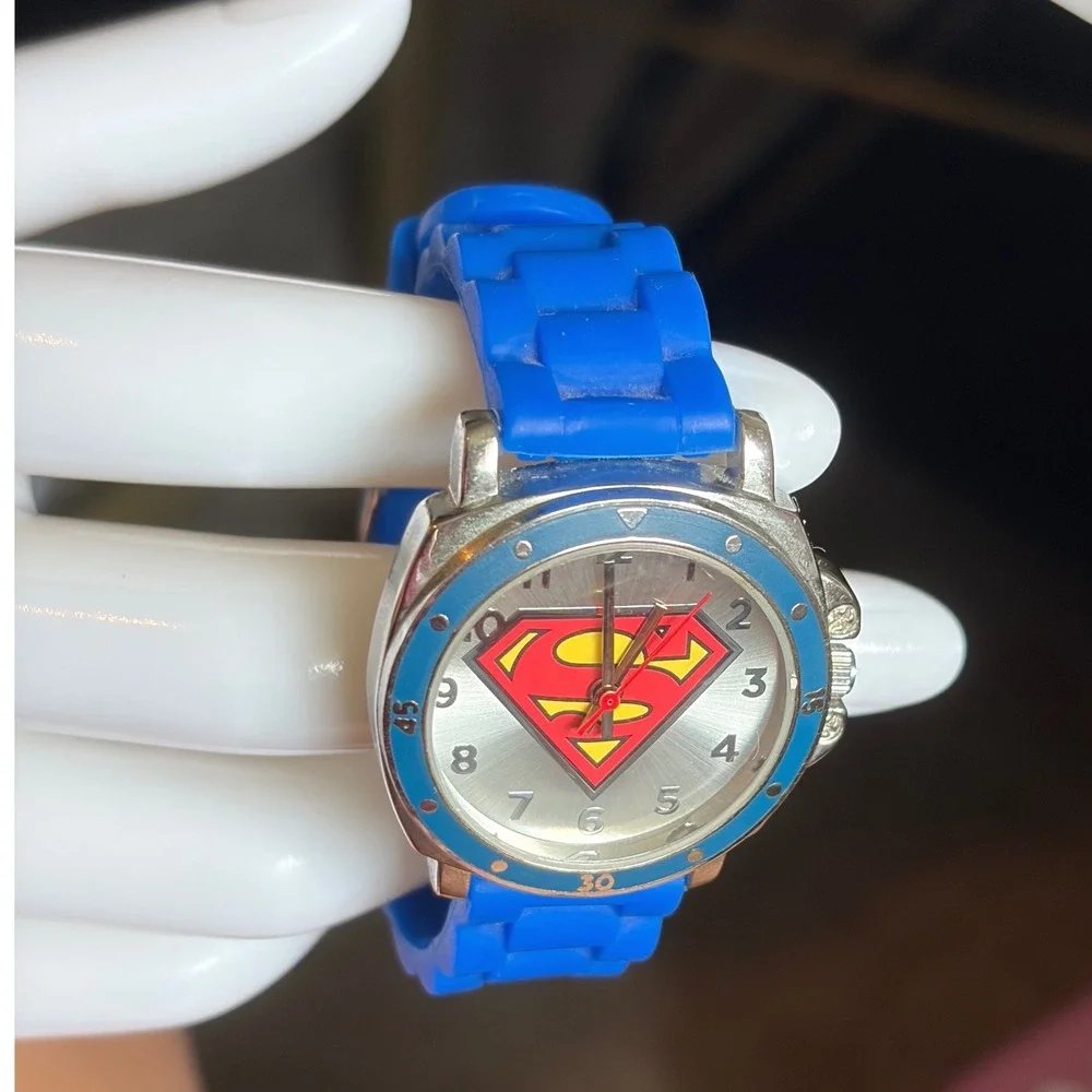Superman DC Comics Accutime Watch DO NOT BUY/ NOT AVAILABLE